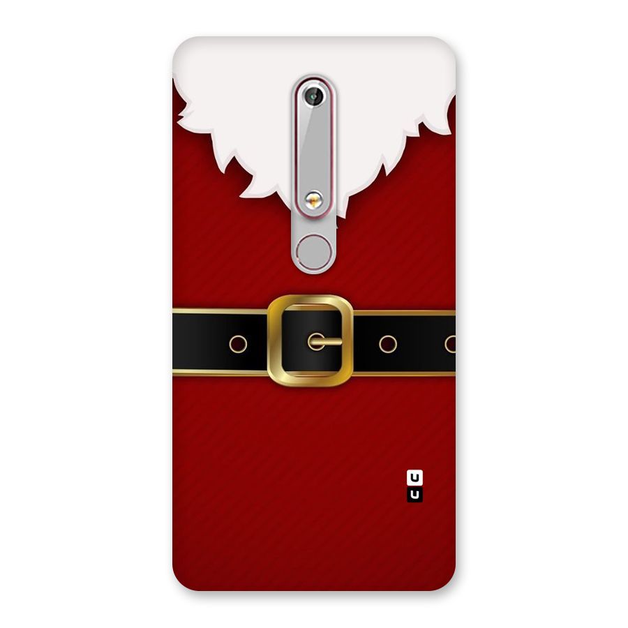 Black Belt Design Back Case for Nokia 6.1