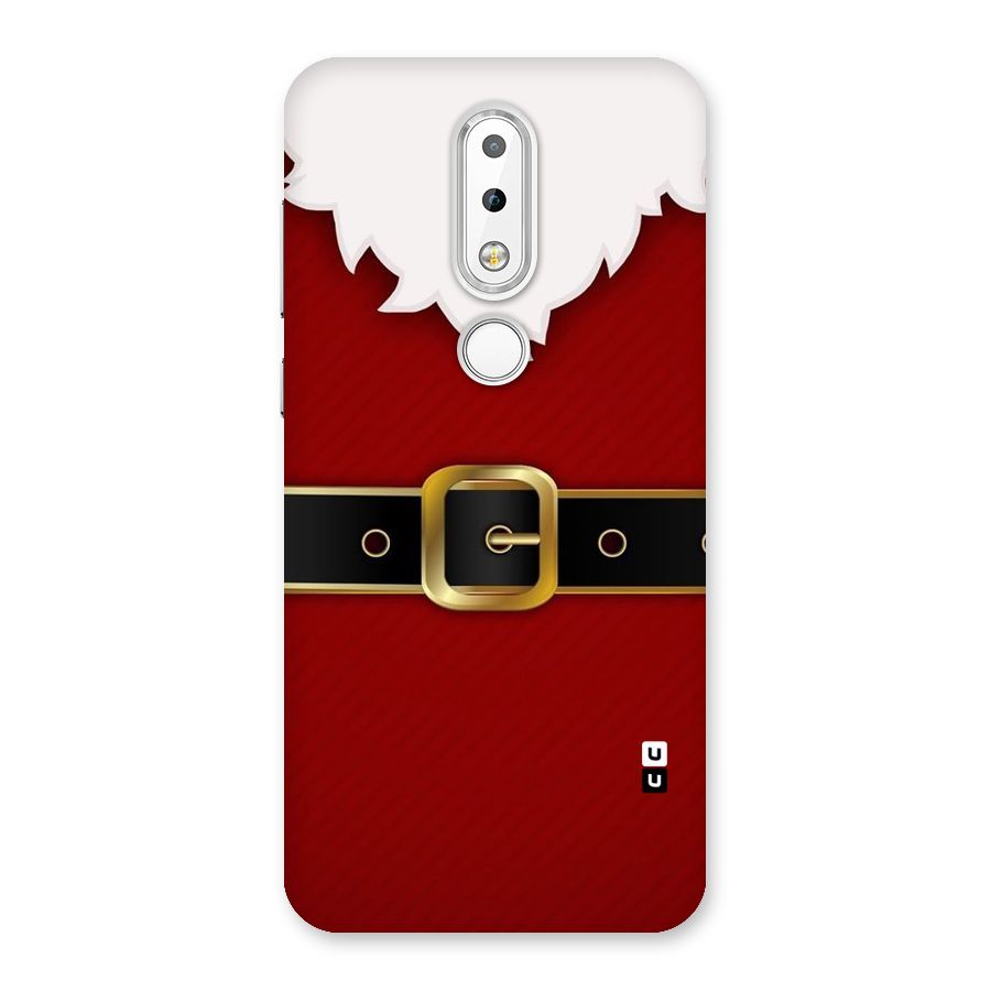 Black Belt Design Back Case for Nokia 6.1 Plus