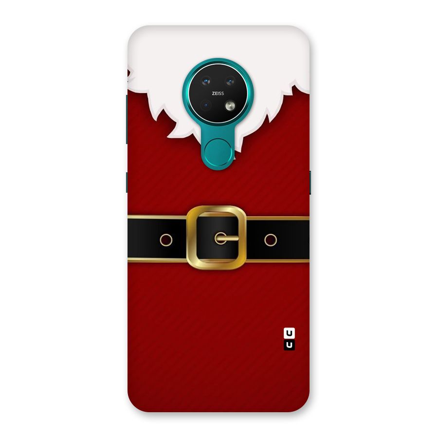 Black Belt Design Back Case for Nokia 7.2