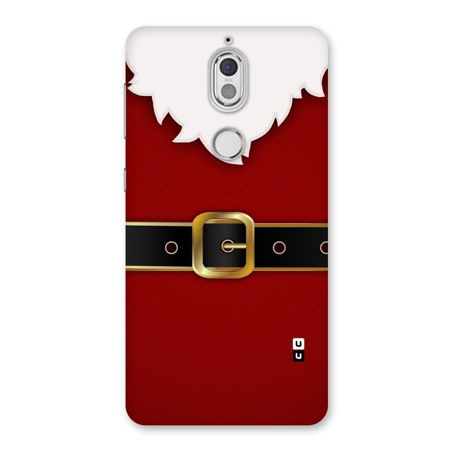 Black Belt Design Back Case for Nokia 7