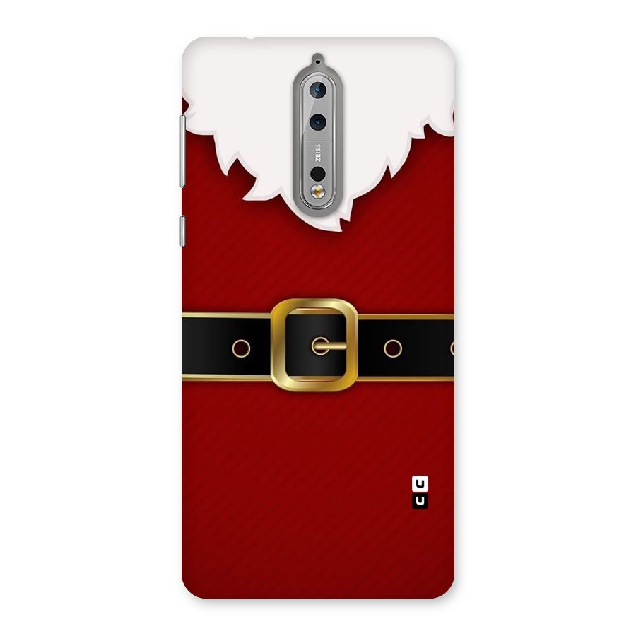 Black Belt Design Back Case for Nokia 8