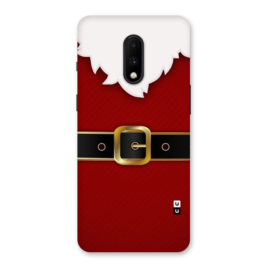 Black Belt Design Back Case for OnePlus 7