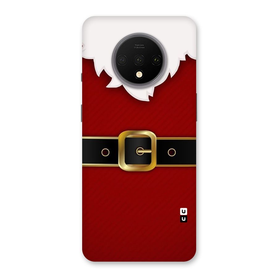 Black Belt Design Back Case for OnePlus 7T
