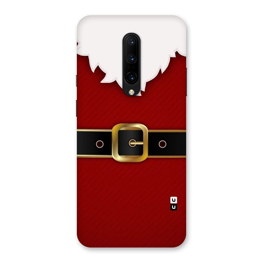 Black Belt Design Back Case for OnePlus 7 Pro