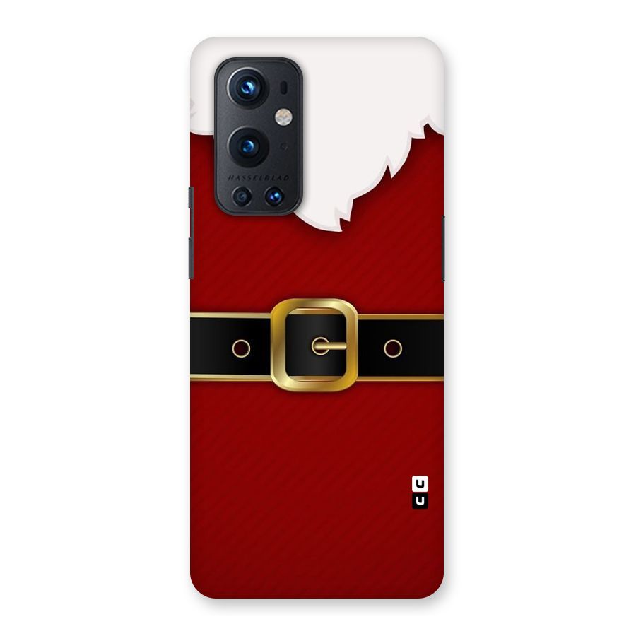 Black Belt Design Back Case for OnePlus 9 Pro