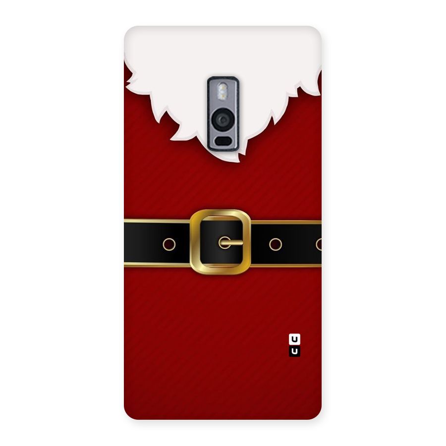 Black Belt Design Back Case for OnePlus Two