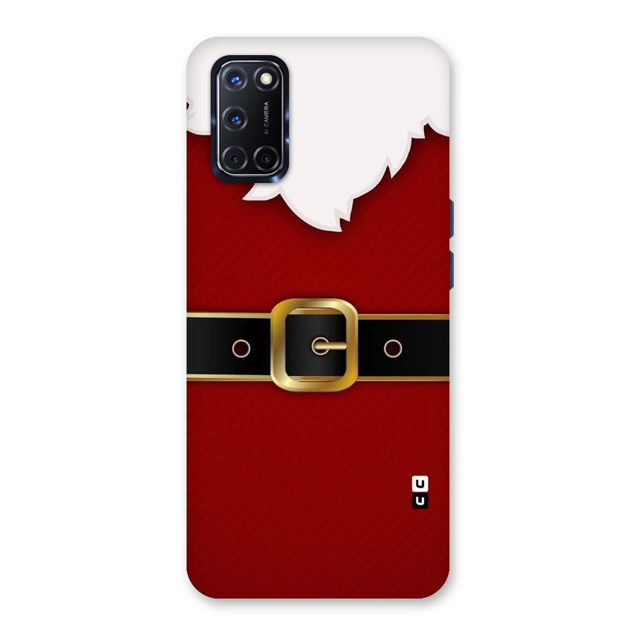 Black Belt Design Back Case for Oppo A52