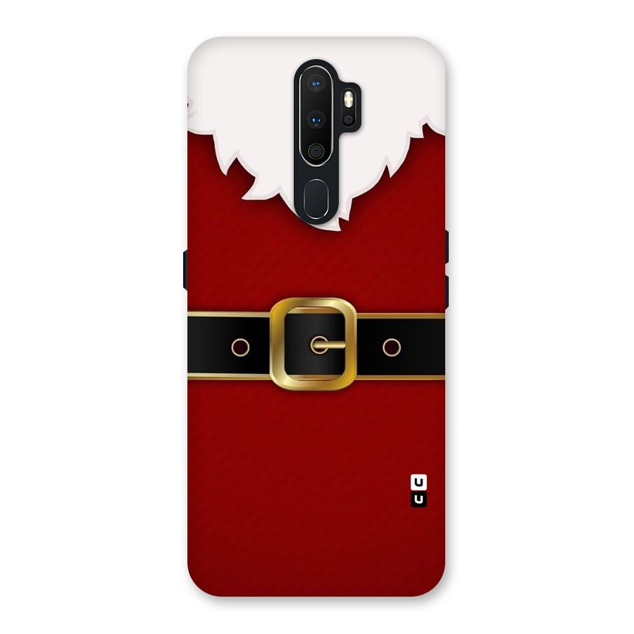 Black Belt Design Back Case for Oppo A5 (2020)