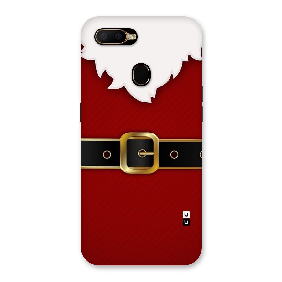 Black Belt Design Back Case for Oppo A5s