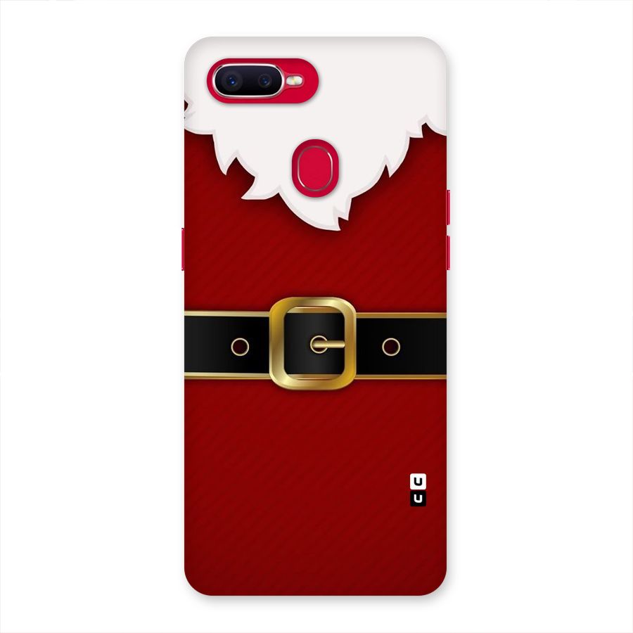 Black Belt Design Back Case for Oppo F9 Pro