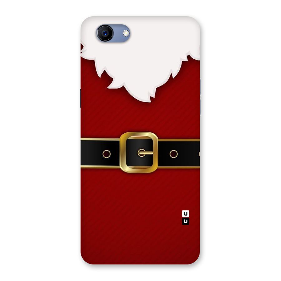 Black Belt Design Back Case for Oppo Realme 1