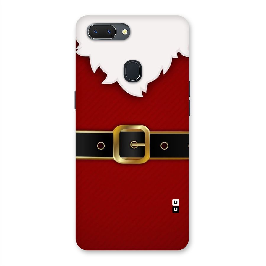 Black Belt Design Back Case for Oppo Realme 2