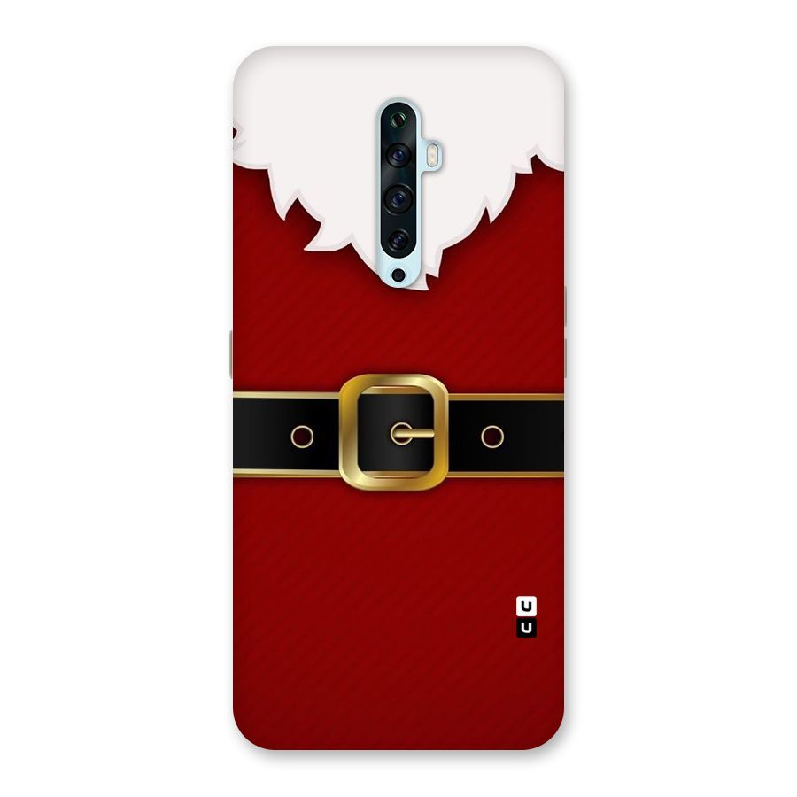 Black Belt Design Back Case for Oppo Reno2 Z