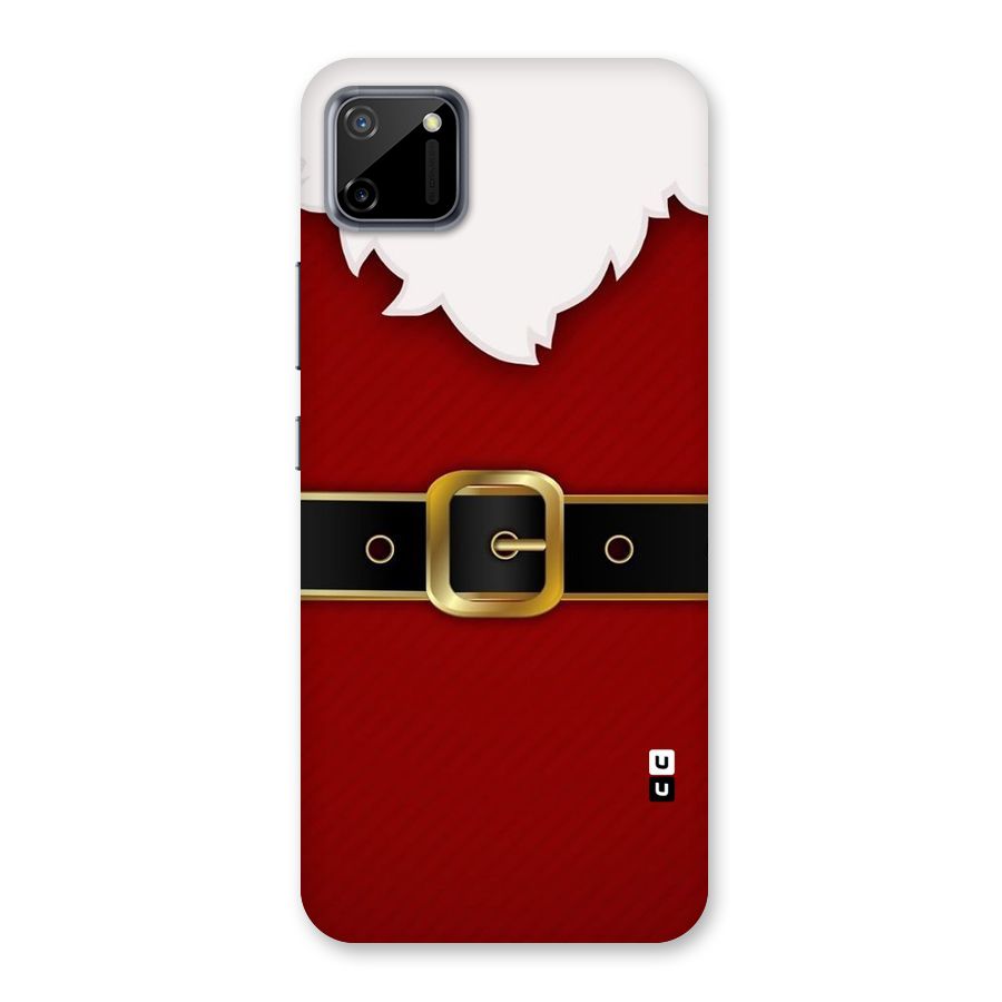 Black Belt Design Back Case for Realme C11