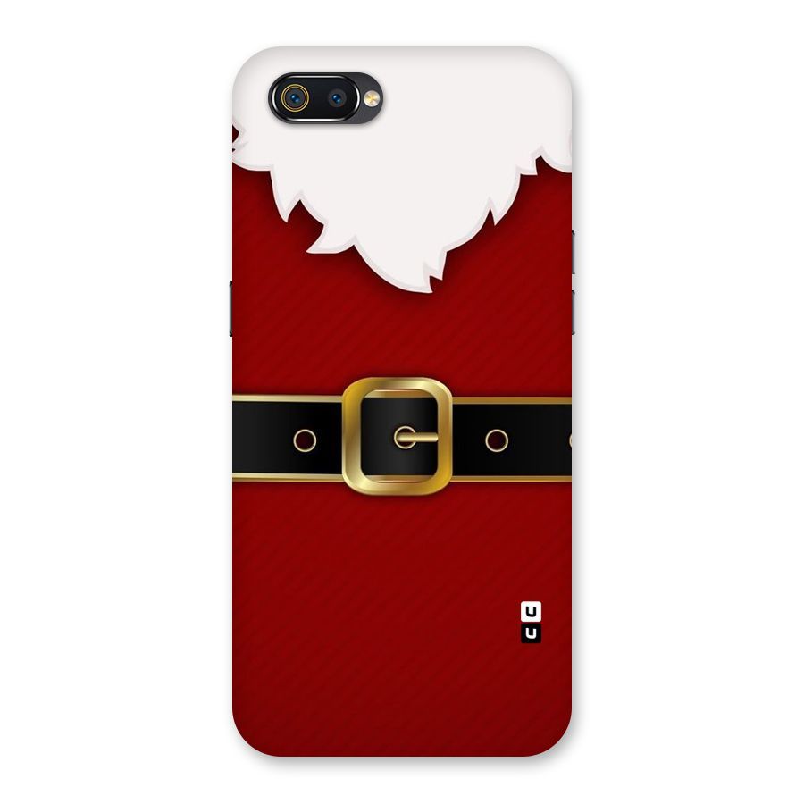 Black Belt Design Back Case for Realme C2