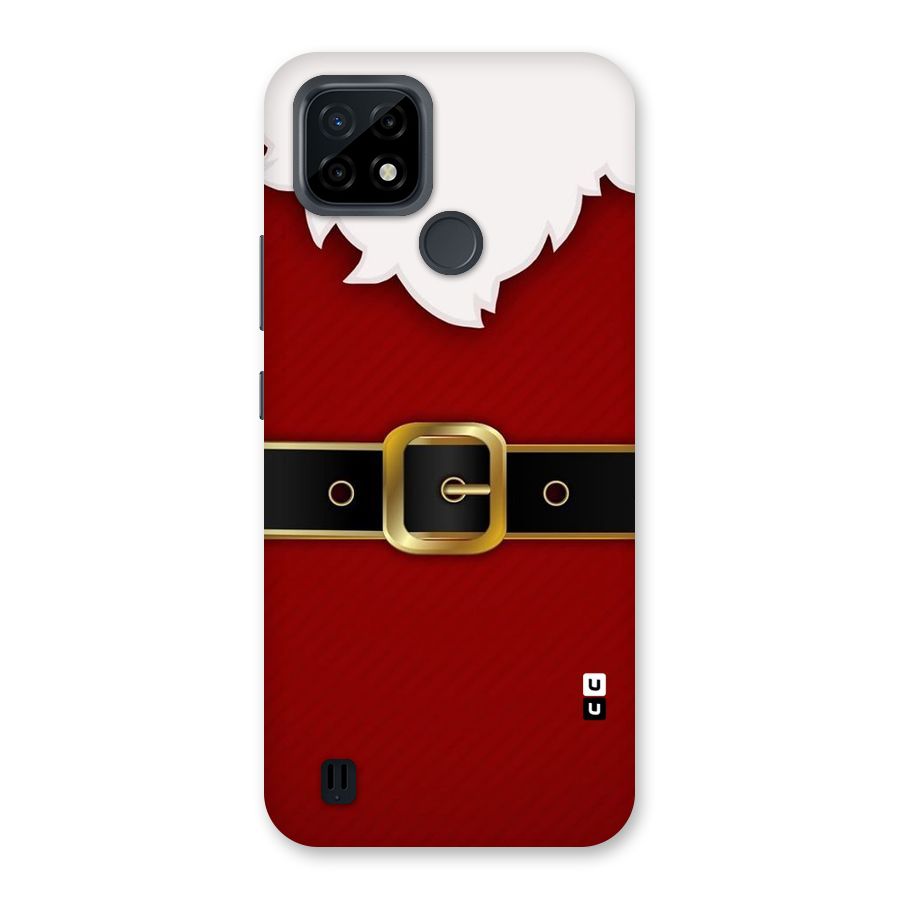 Black Belt Design Back Case for Realme C21