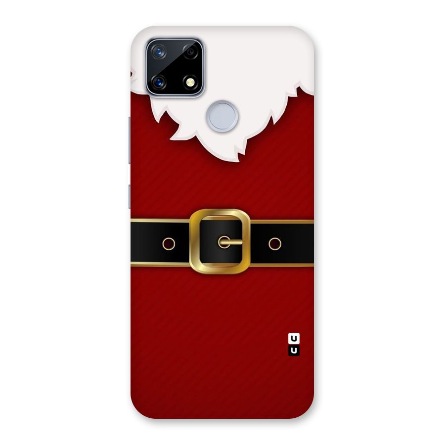 Black Belt Design Back Case for Realme Narzo 20