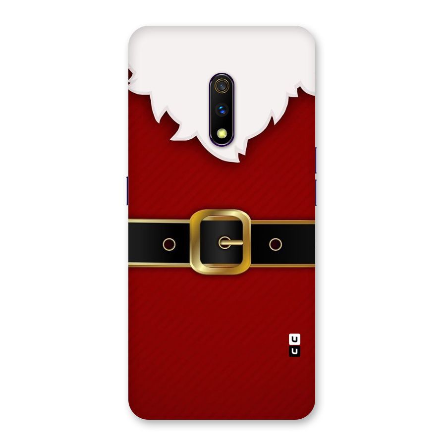 Black Belt Design Back Case for Realme X