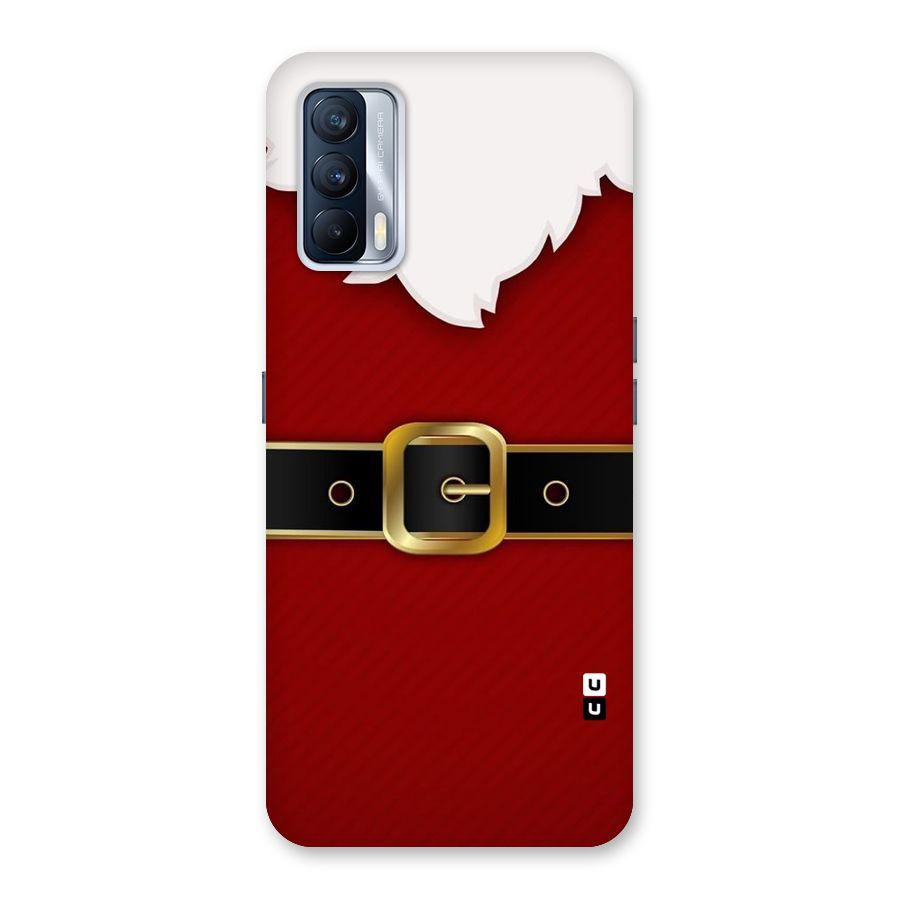 Black Belt Design Back Case for Realme X7