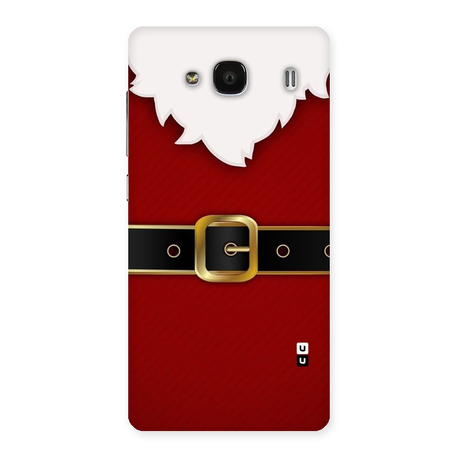 Black Belt Design Back Case for Redmi 2 Prime