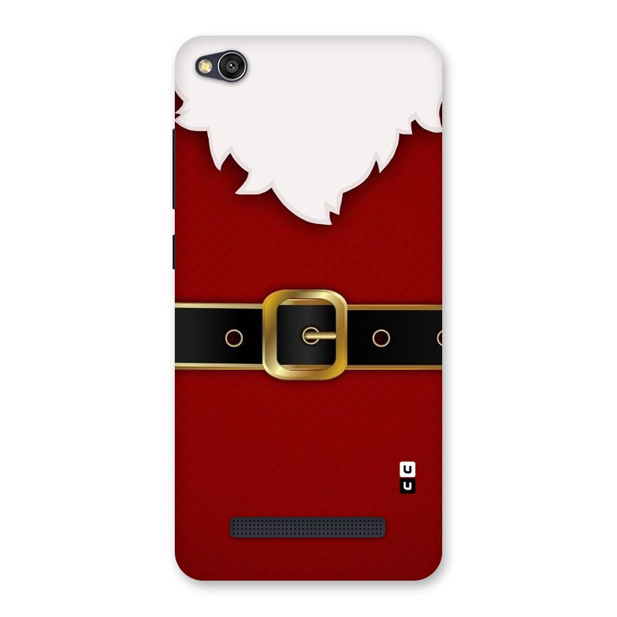 Black Belt Design Back Case for Redmi 4A