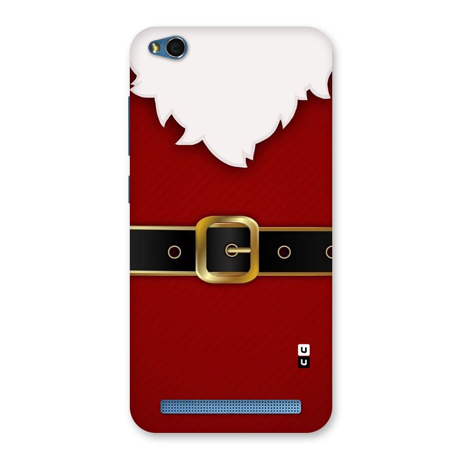 Black Belt Design Back Case for Redmi 5A