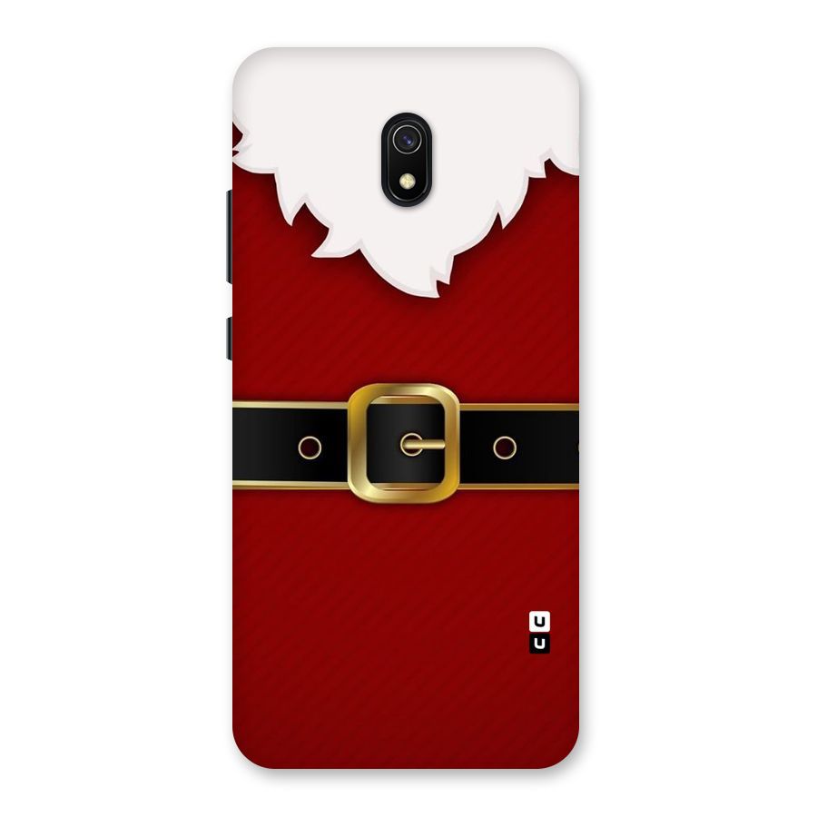 Black Belt Design Back Case for Redmi 8A