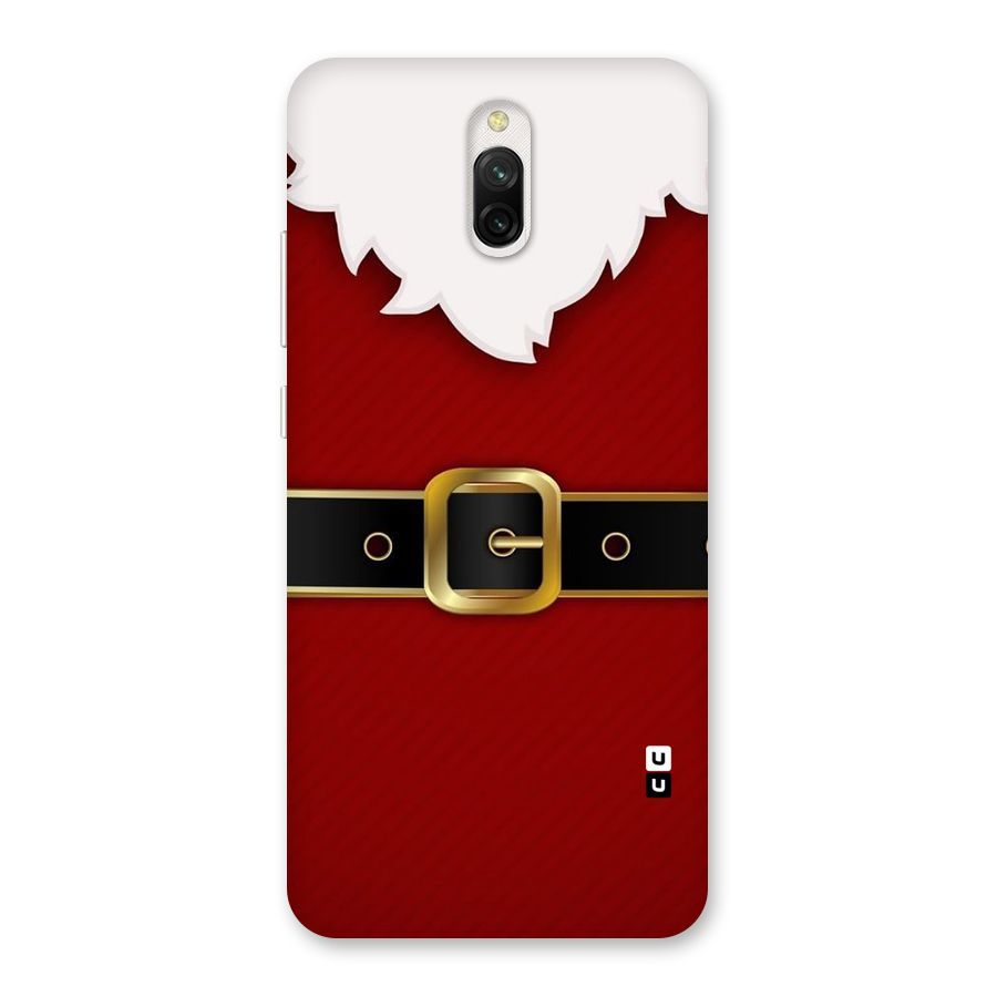 Black Belt Design Back Case for Redmi 8A Dual