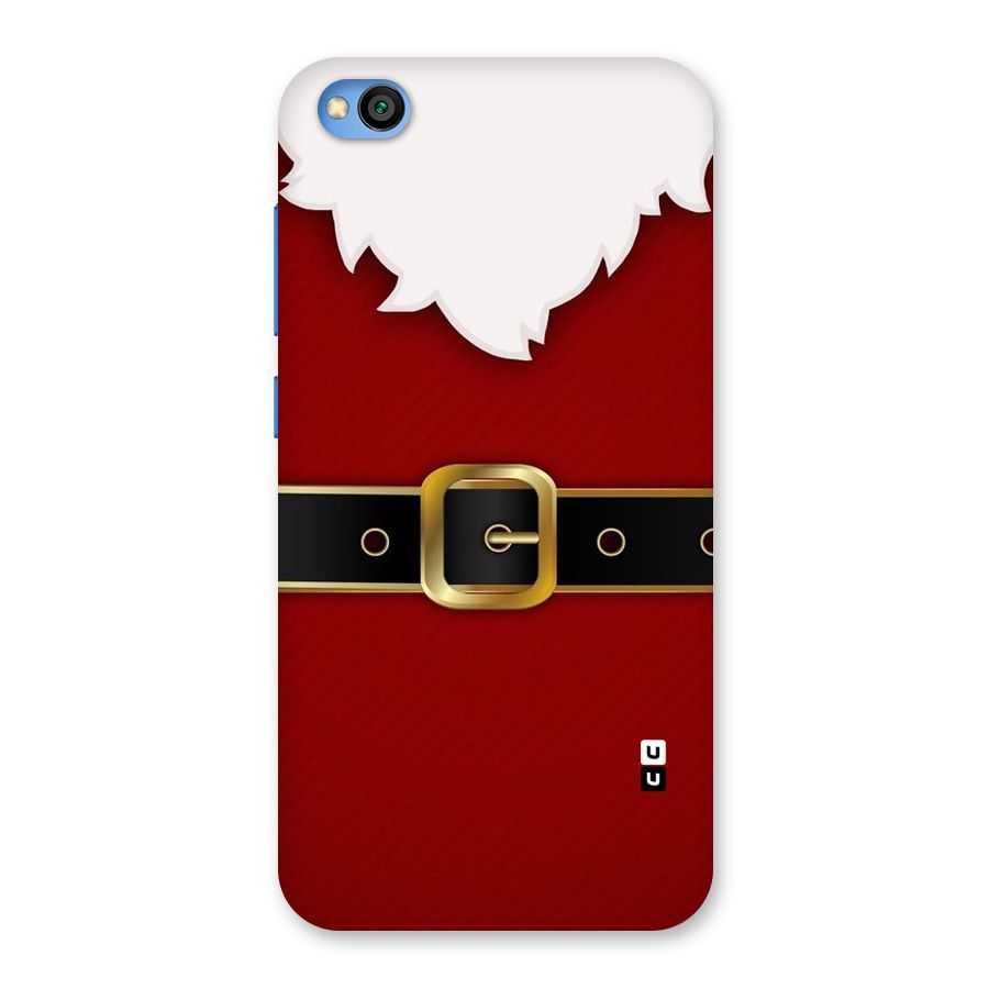 Black Belt Design Back Case for Redmi Go