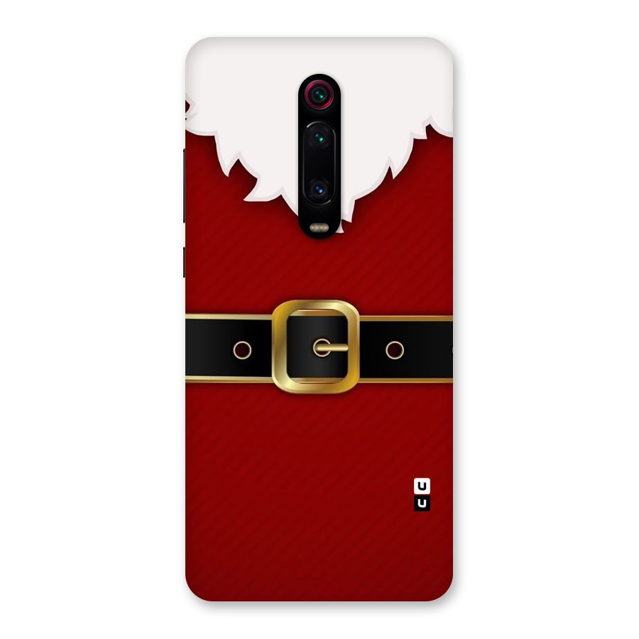 Black Belt Design Back Case for Redmi K20