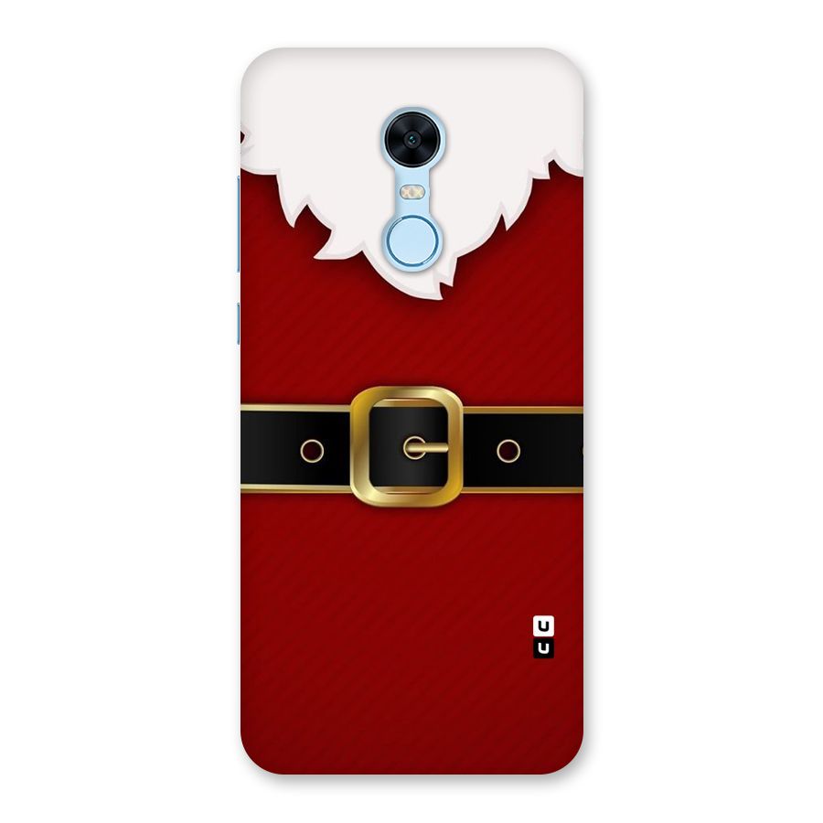 Black Belt Design Back Case for Redmi Note 5