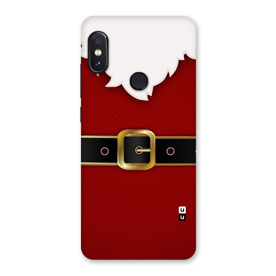 Black Belt Design Back Case for Redmi Note 5 Pro