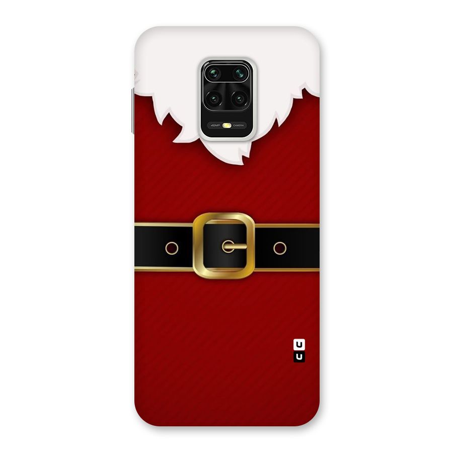 Black Belt Design Back Case for Redmi Note 9 Pro Max