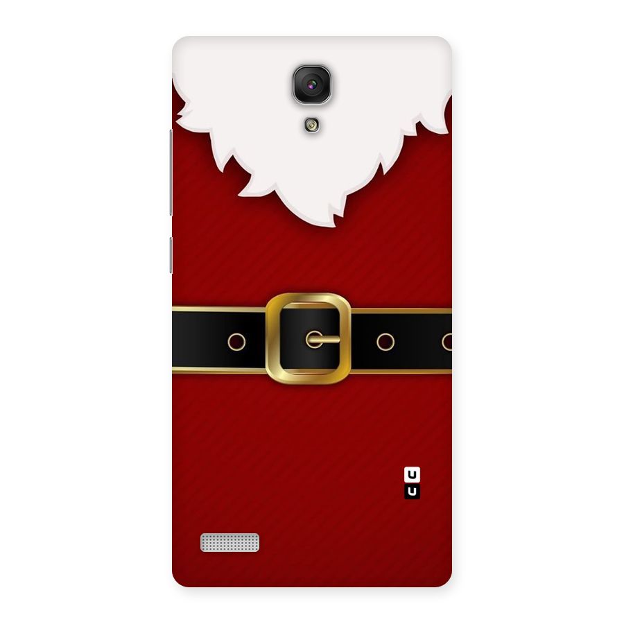 Black Belt Design Back Case for Redmi Note Prime