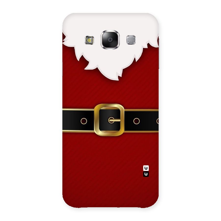 Black Belt Design Back Case for Samsung Galaxy E5