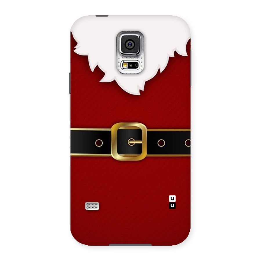 Black Belt Design Back Case for Samsung Galaxy S5