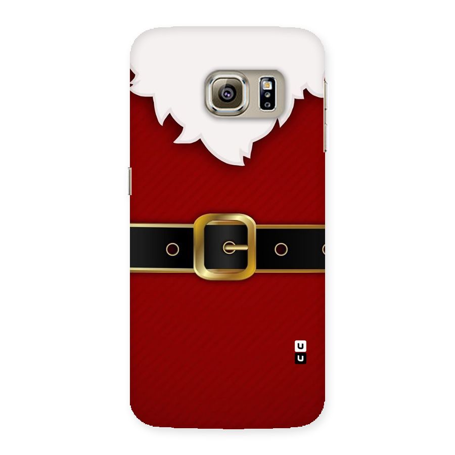 Black Belt Design Back Case for Samsung Galaxy S6 Edge