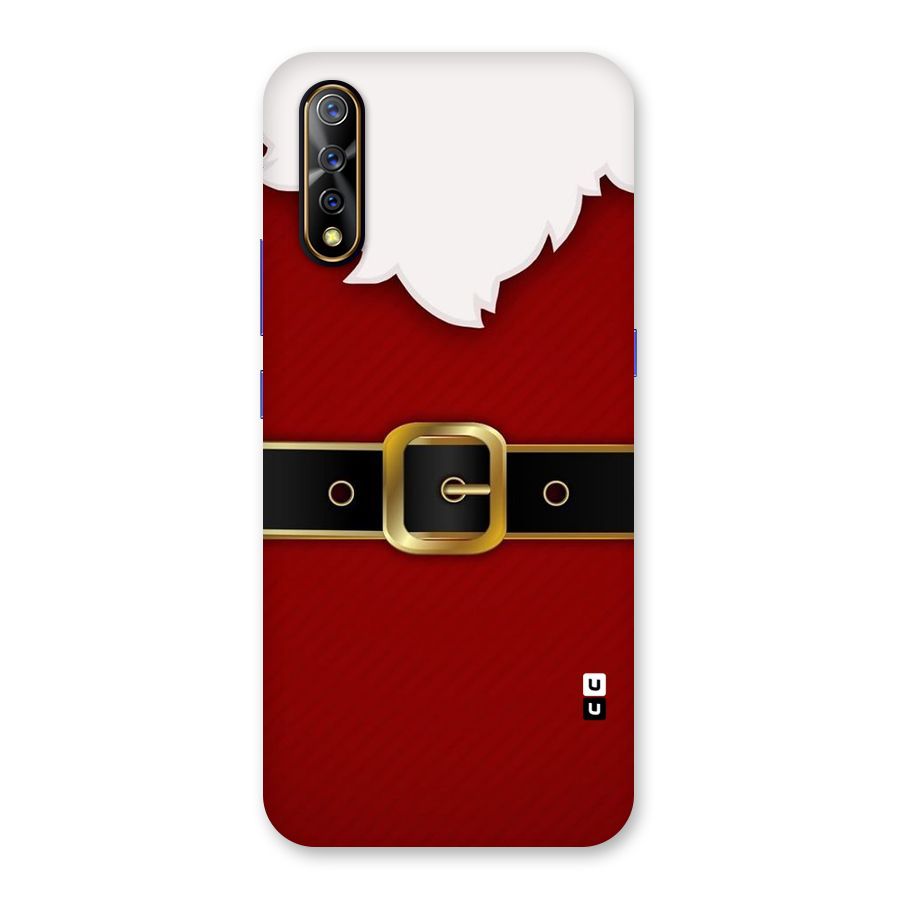Black Belt Design Back Case for Vivo S1