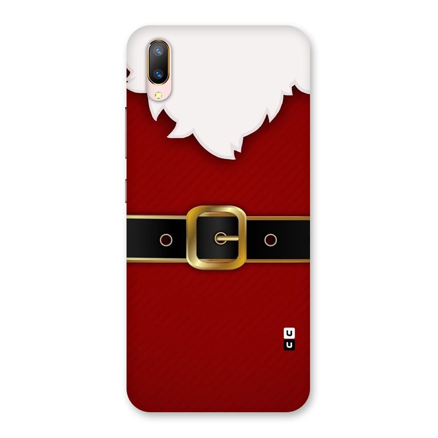 Black Belt Design Back Case for Vivo V11 Pro