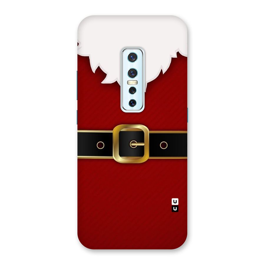 Black Belt Design Back Case for Vivo V17 Pro