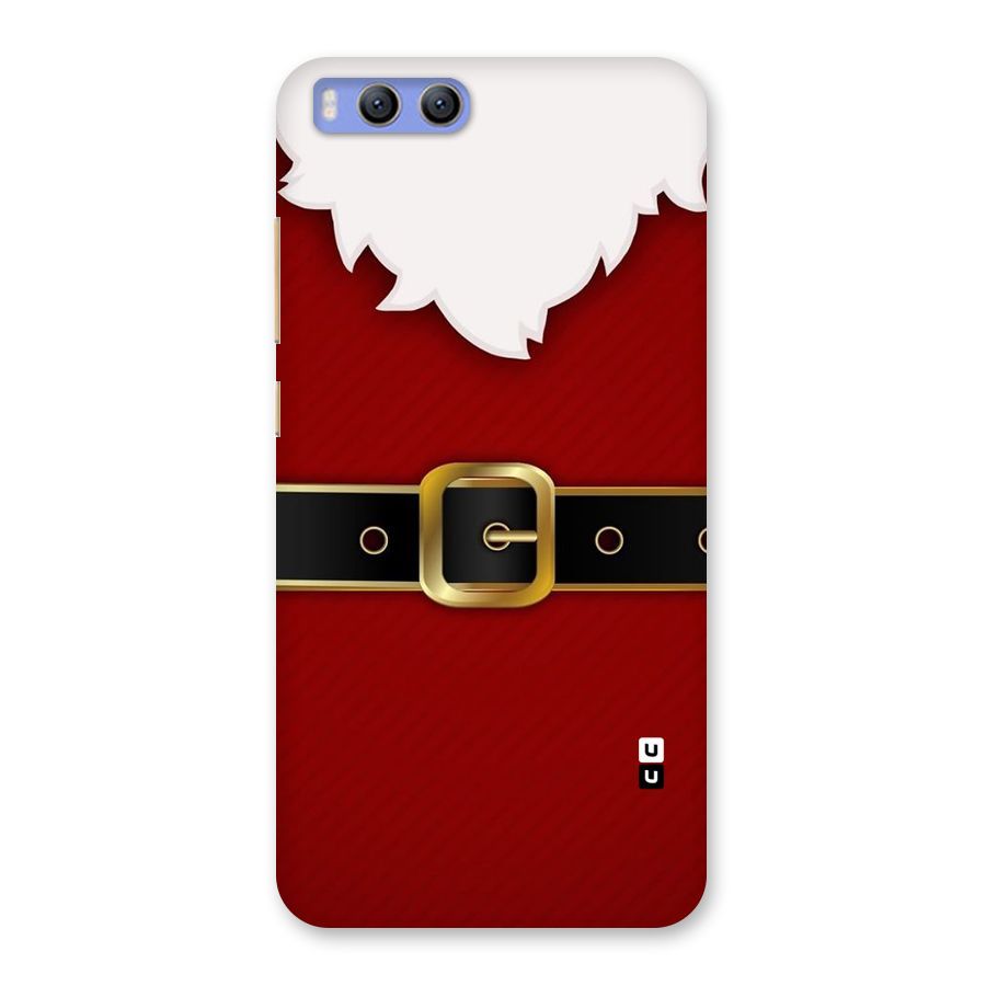 Black Belt Design Back Case for Xiaomi Mi 6