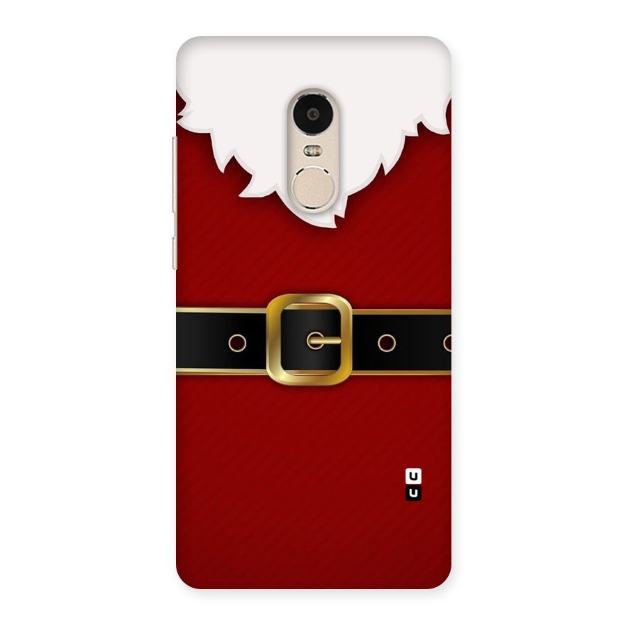 Black Belt Design Back Case for Xiaomi Redmi Note 4