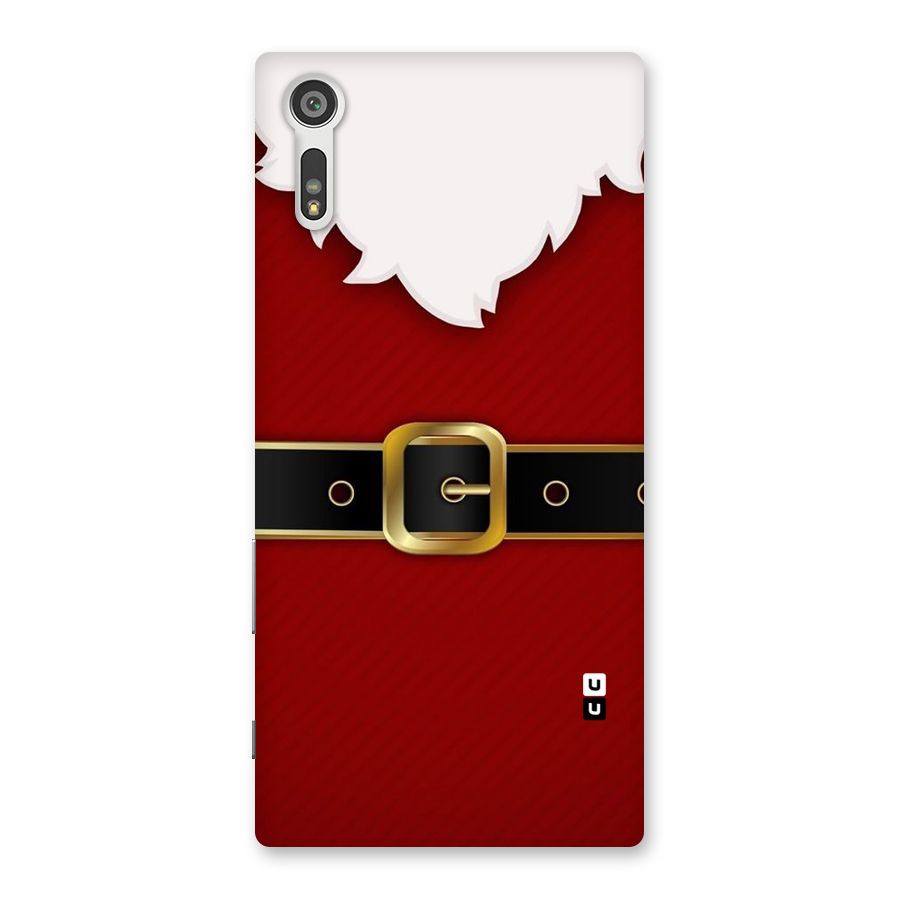 Black Belt Design Back Case for Xperia XZ