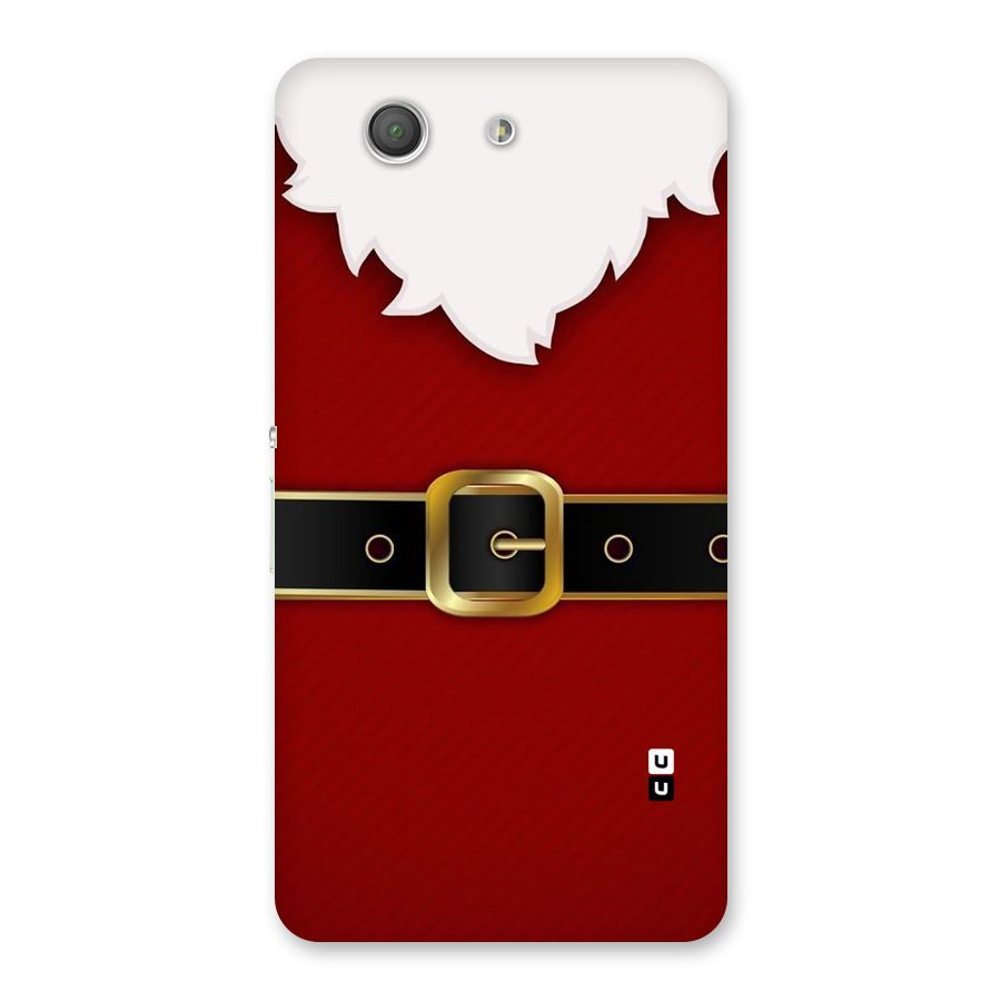 Black Belt Design Back Case for Xperia Z3 Compact