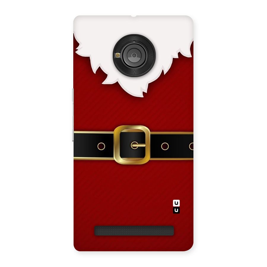 Black Belt Design Back Case for Yu Yunique