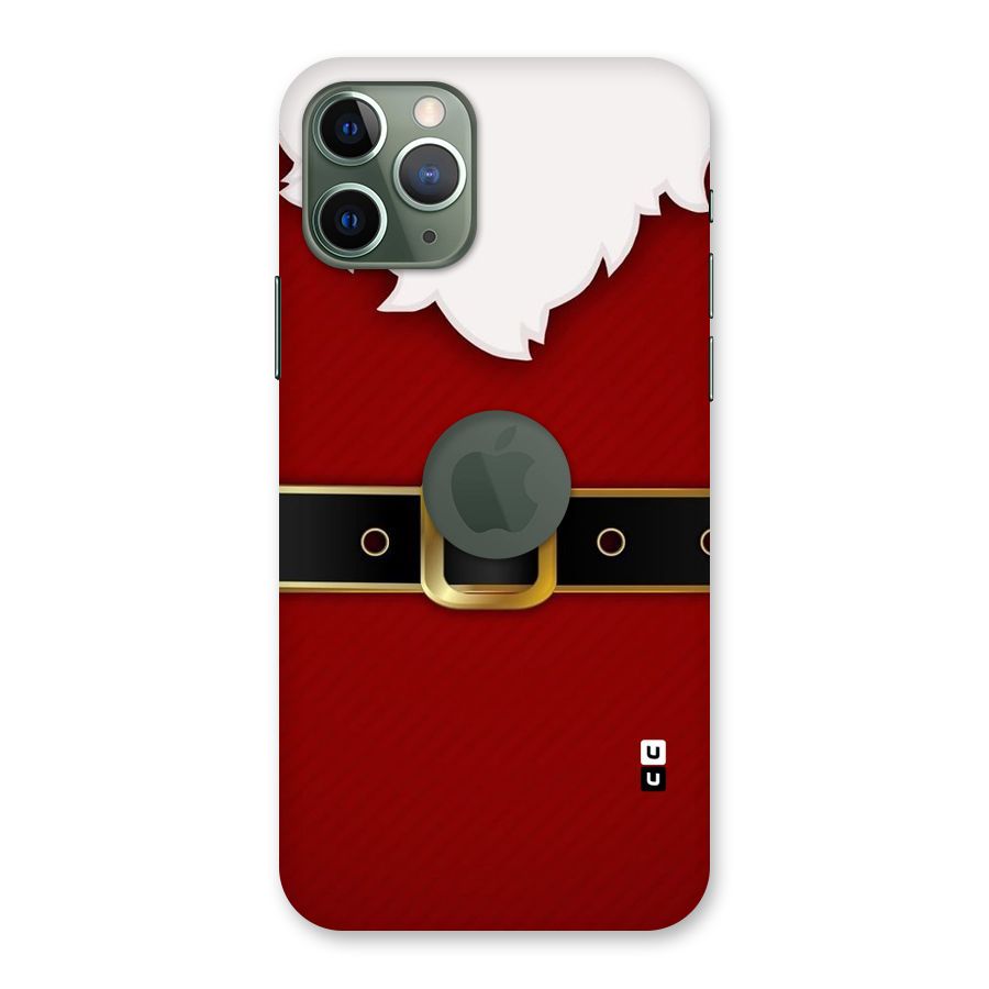 Black Belt Design Back Case for iPhone 11 Pro Logo  Cut