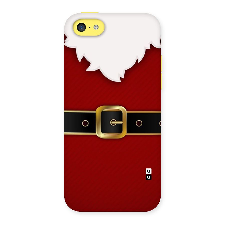 Black Belt Design Back Case for iPhone 5C