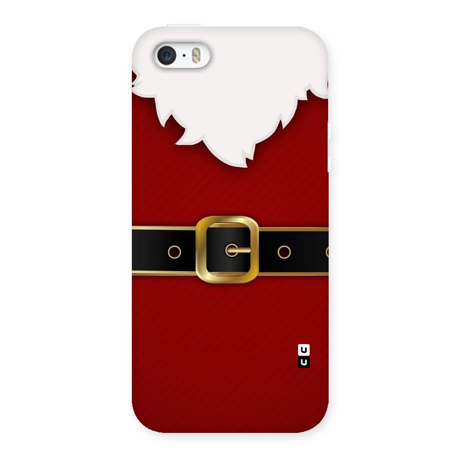 Black Belt Design Back Case for iPhone 5 5S