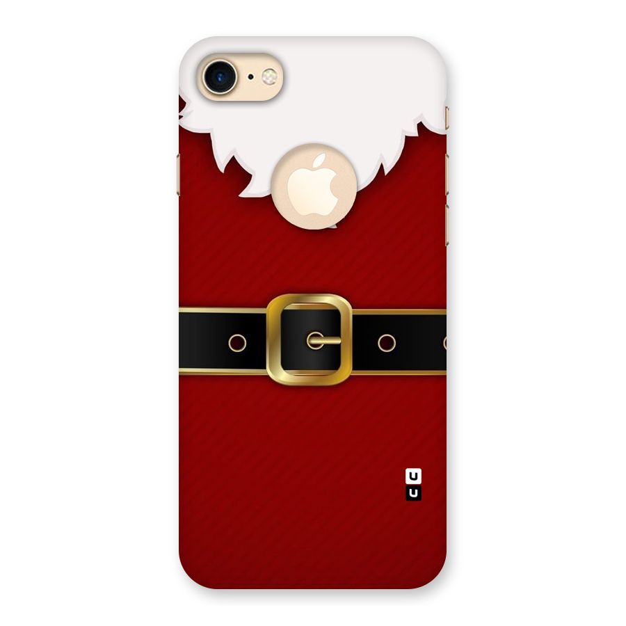 Black Belt Design Back Case for iPhone 7 Logo Cut
