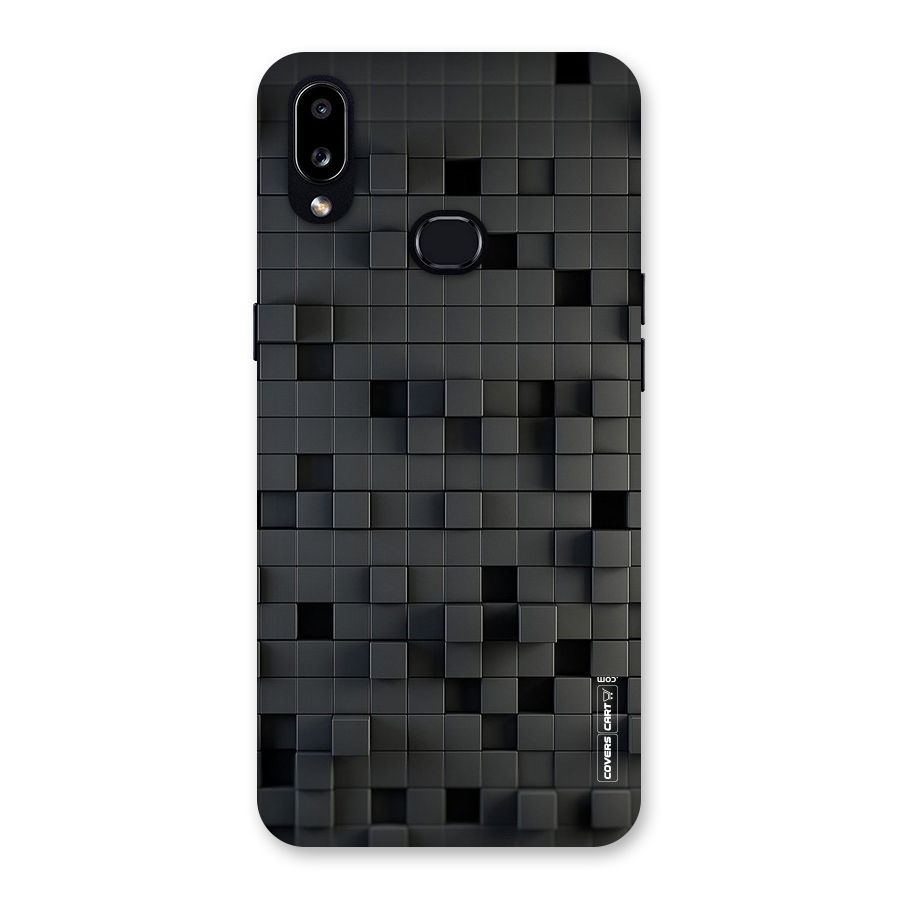 Black Bricks Back Case for Galaxy A10s